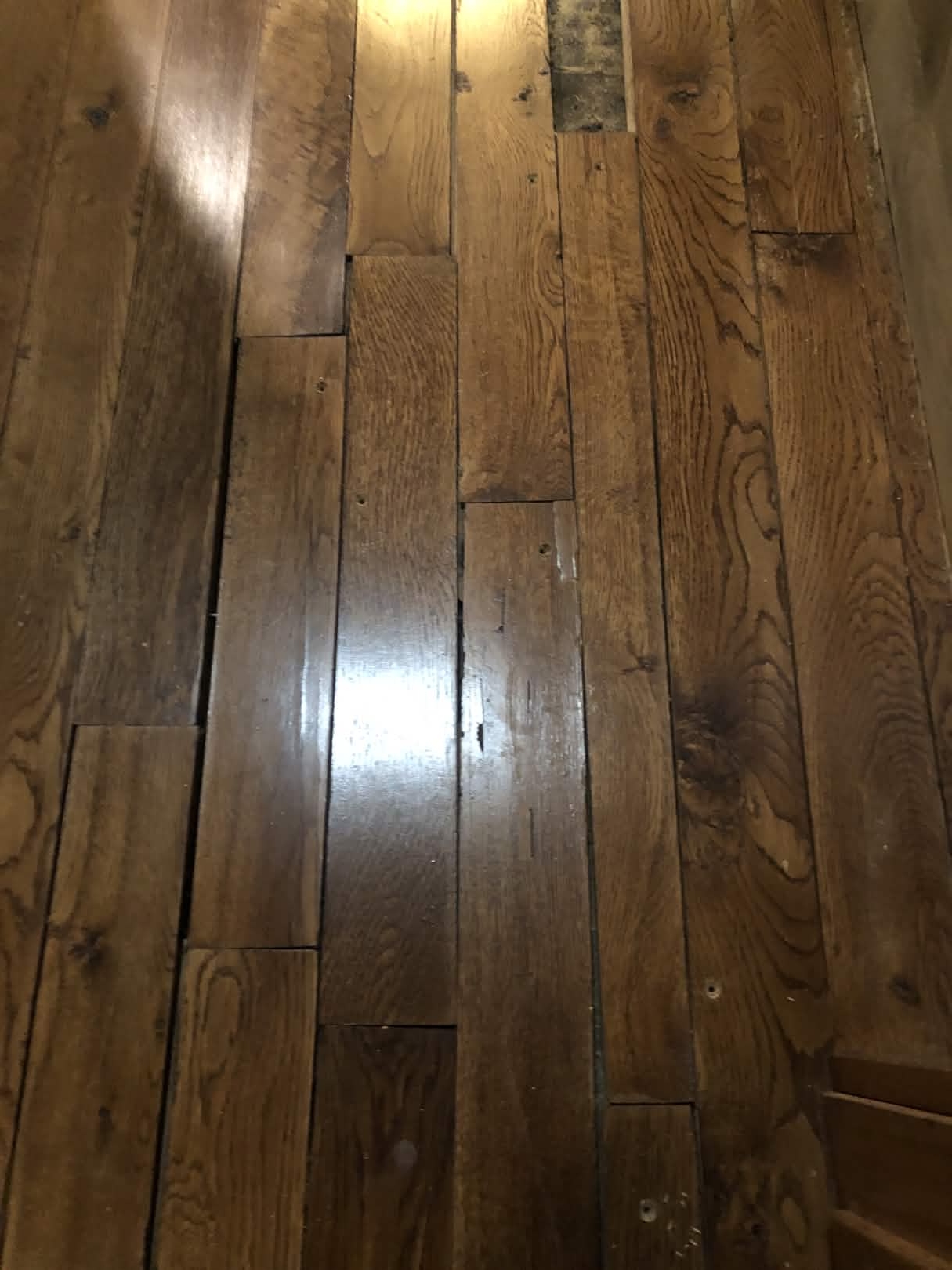Floor before